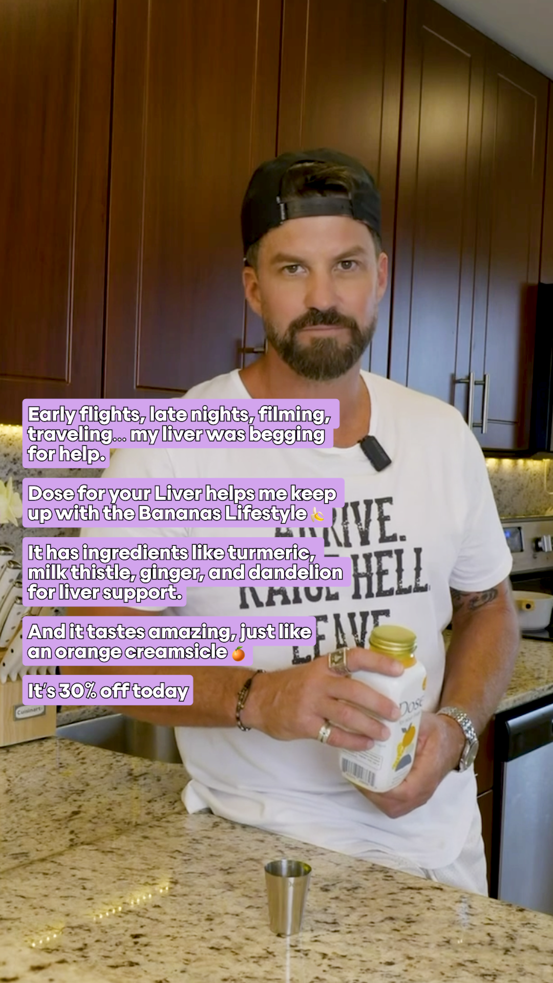 Johnny Bananas Facebook ad