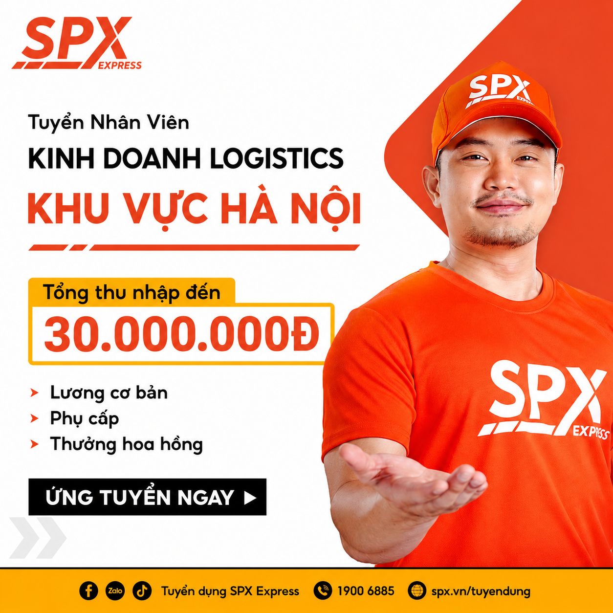 Tuyển Dụng SPX Express Facebook ad