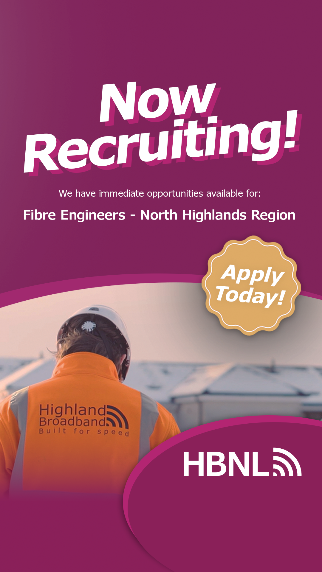 Highland Broadband Facebook ad