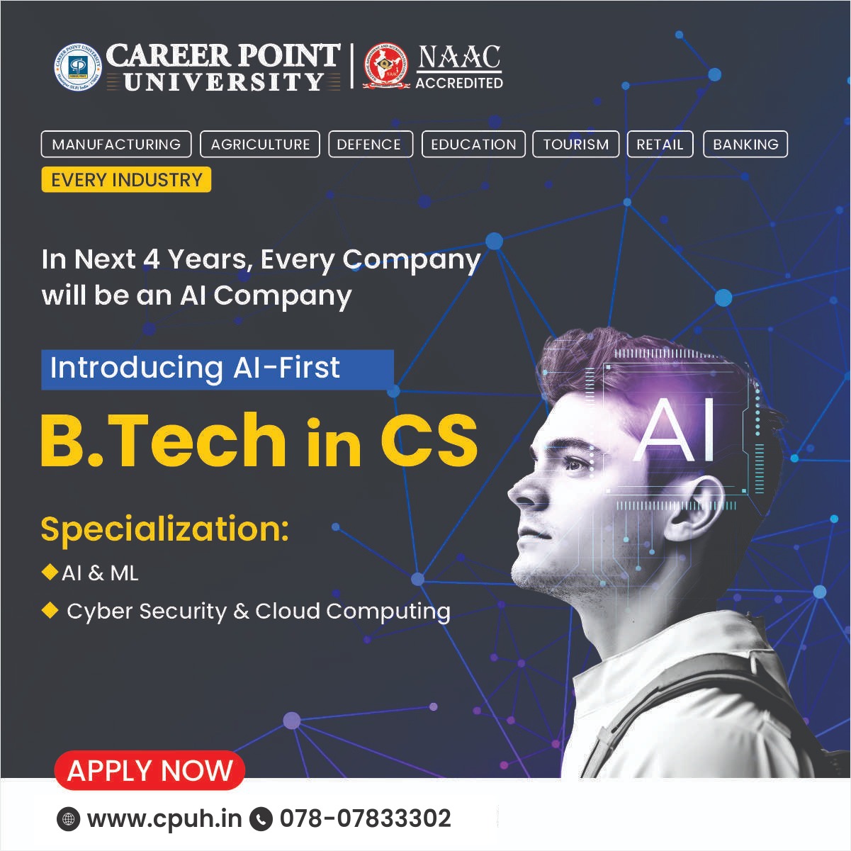 Career Point University, Hamirpur Facebook ad