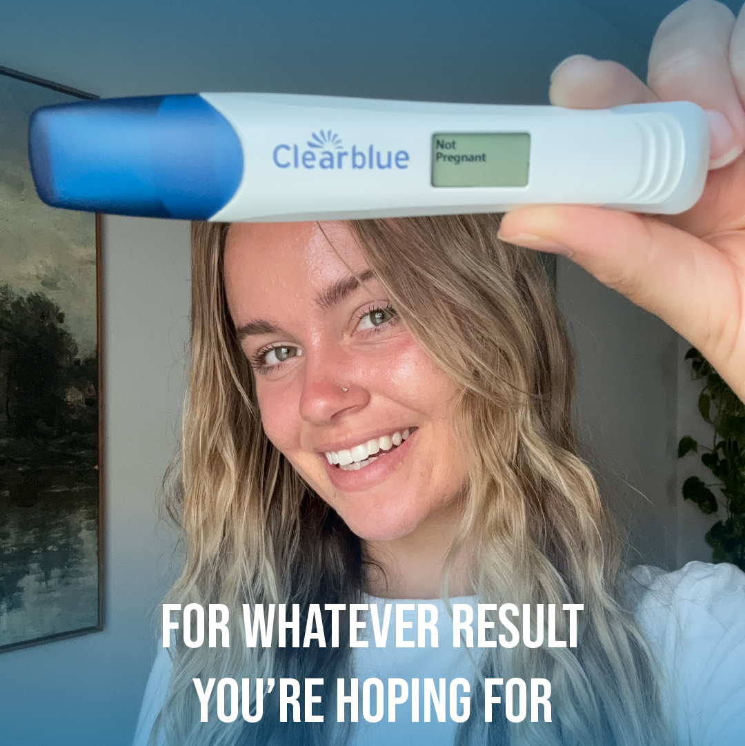 Clearblue Facebook ad