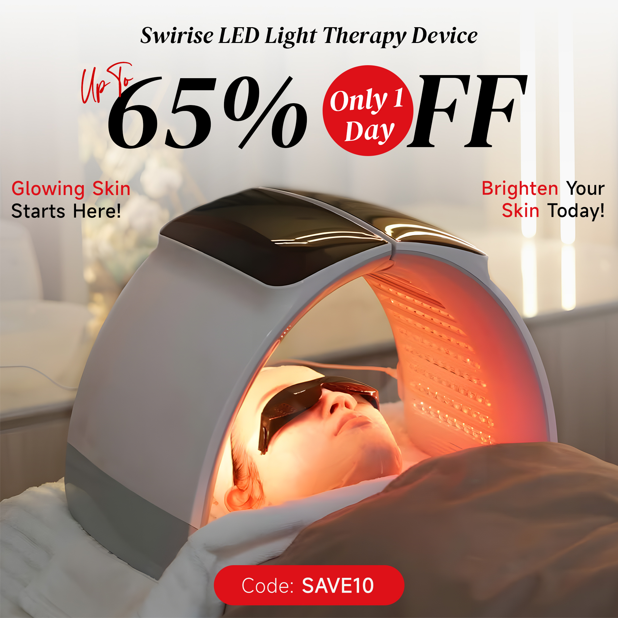 Swirise Global Facebook ad: Get Extra 10% Off with Code SAVE10