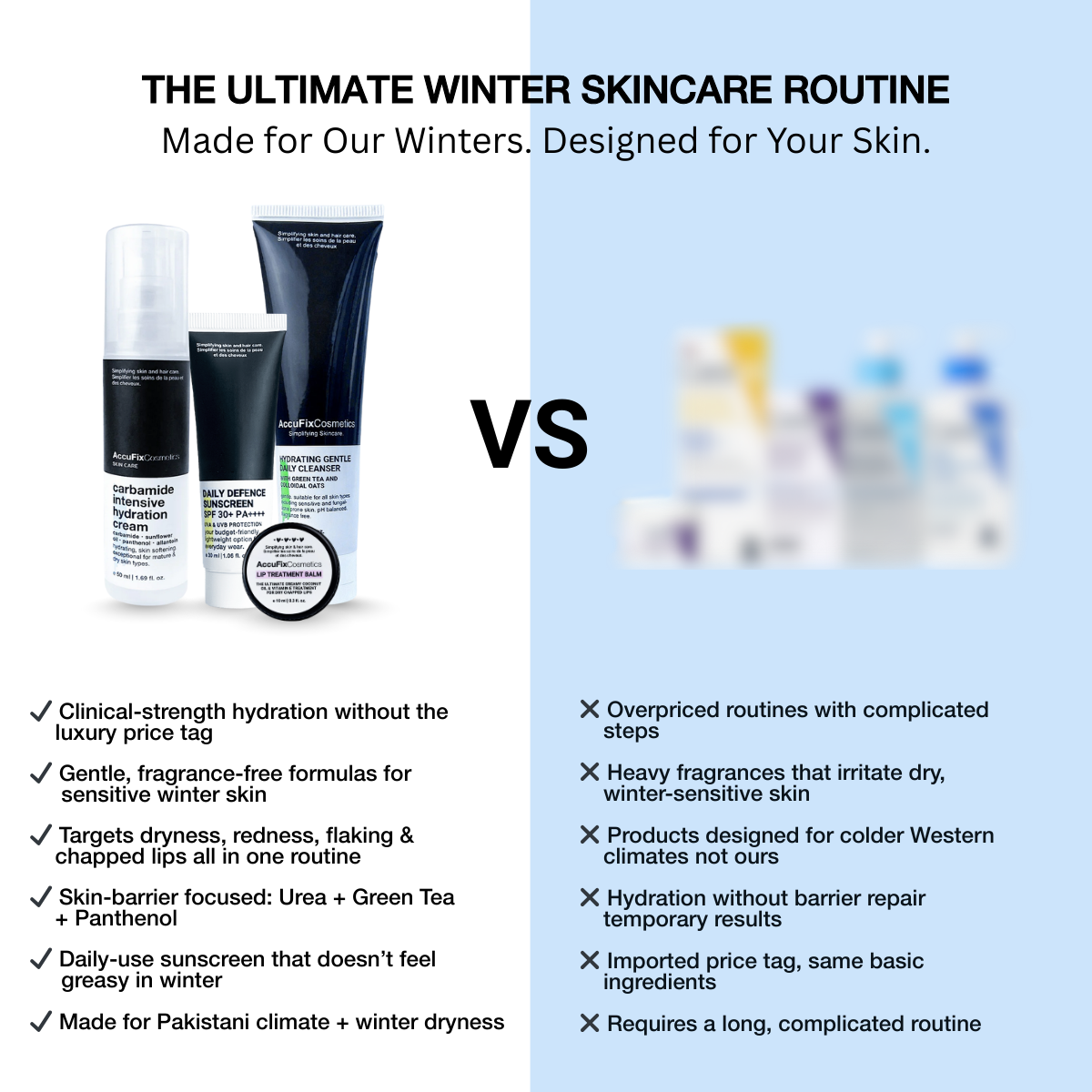 AccuFix Cosmetics Facebook ad
