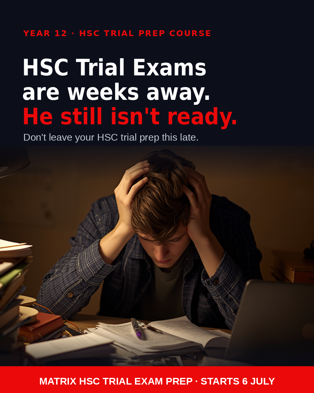 Matrix Education Facebook ad