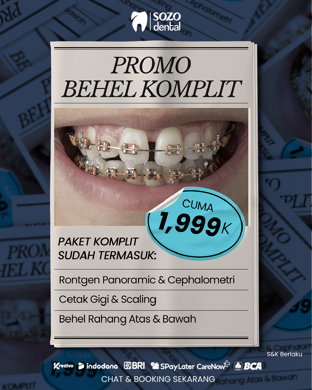 Sozo Dental Clinic Facebook ad