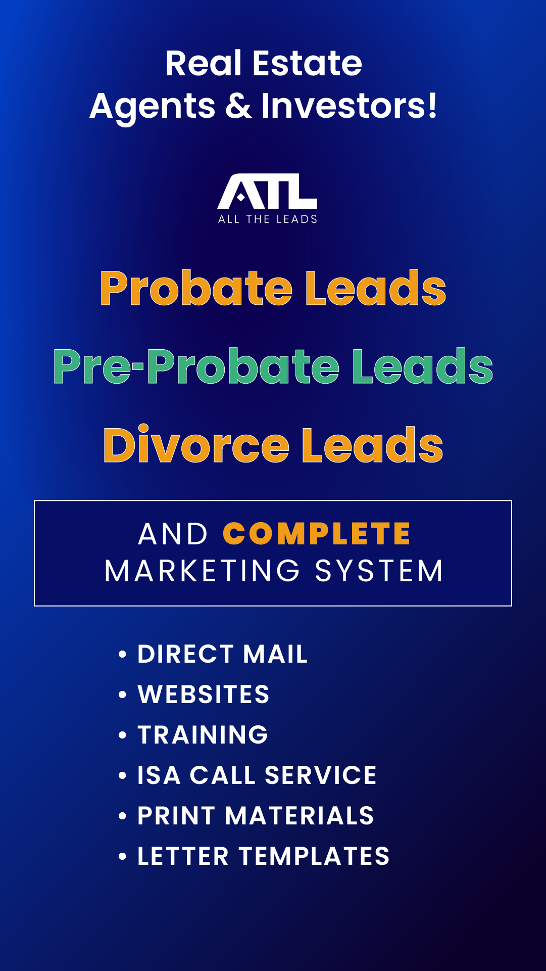 All The Leads Facebook ad