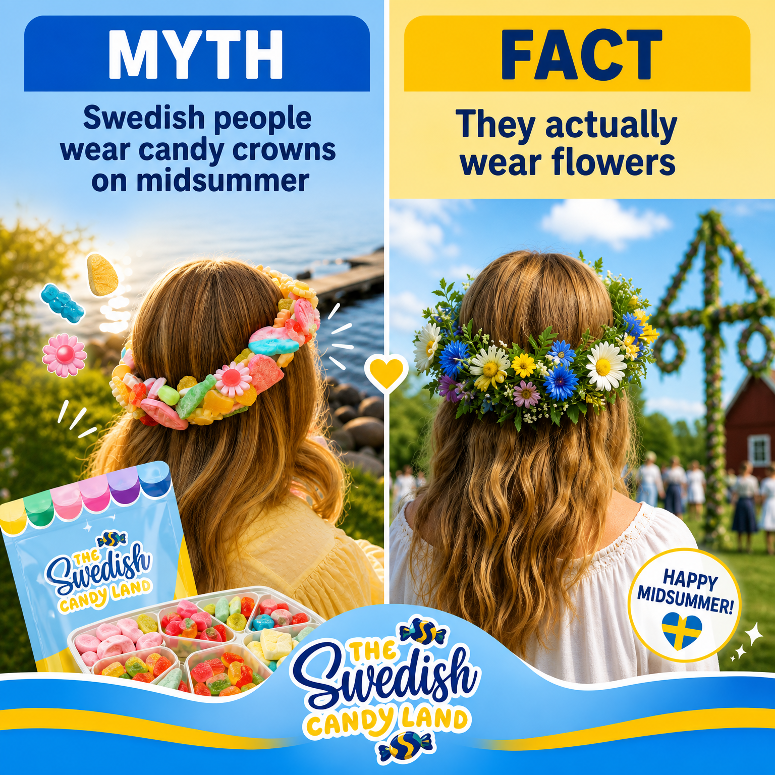 Swedish Candy Land Facebook ad