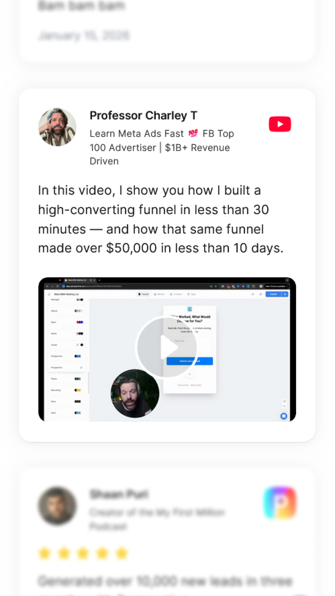 Perspective.co Facebook ad