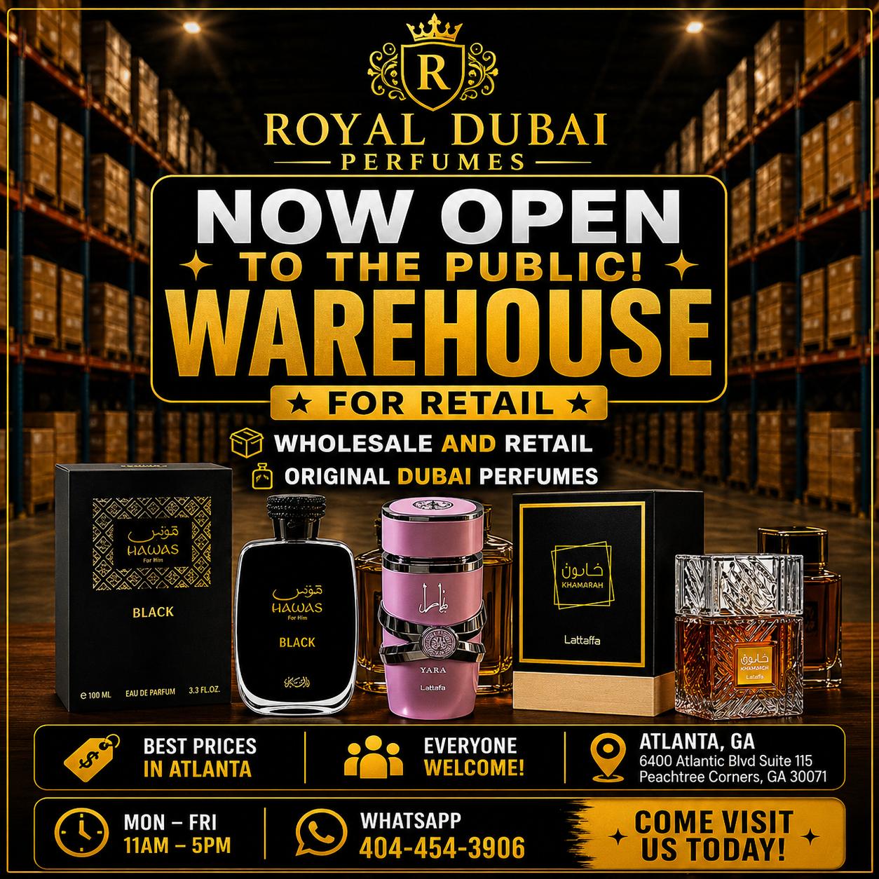Royal Dubai Perfumes Facebook ad from Apr 30, 2026