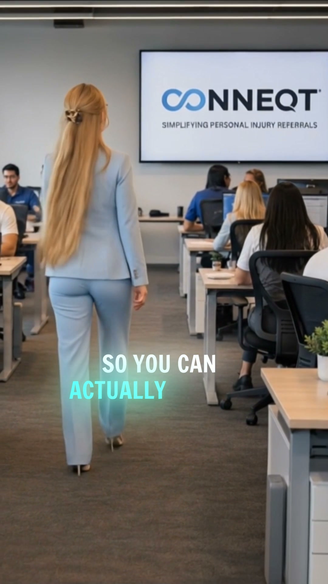 CONNEQT Facebook ad: STOP Losing Cases You Could've Signed