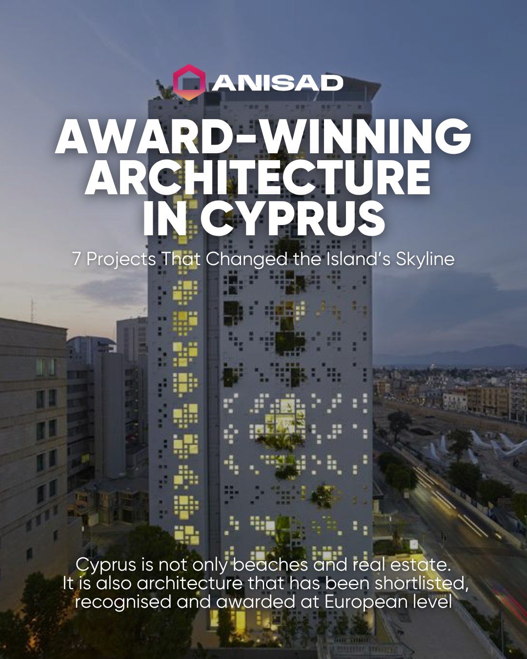 Anisad Facebook ad: Cyprus is often discussed in terms of investment…