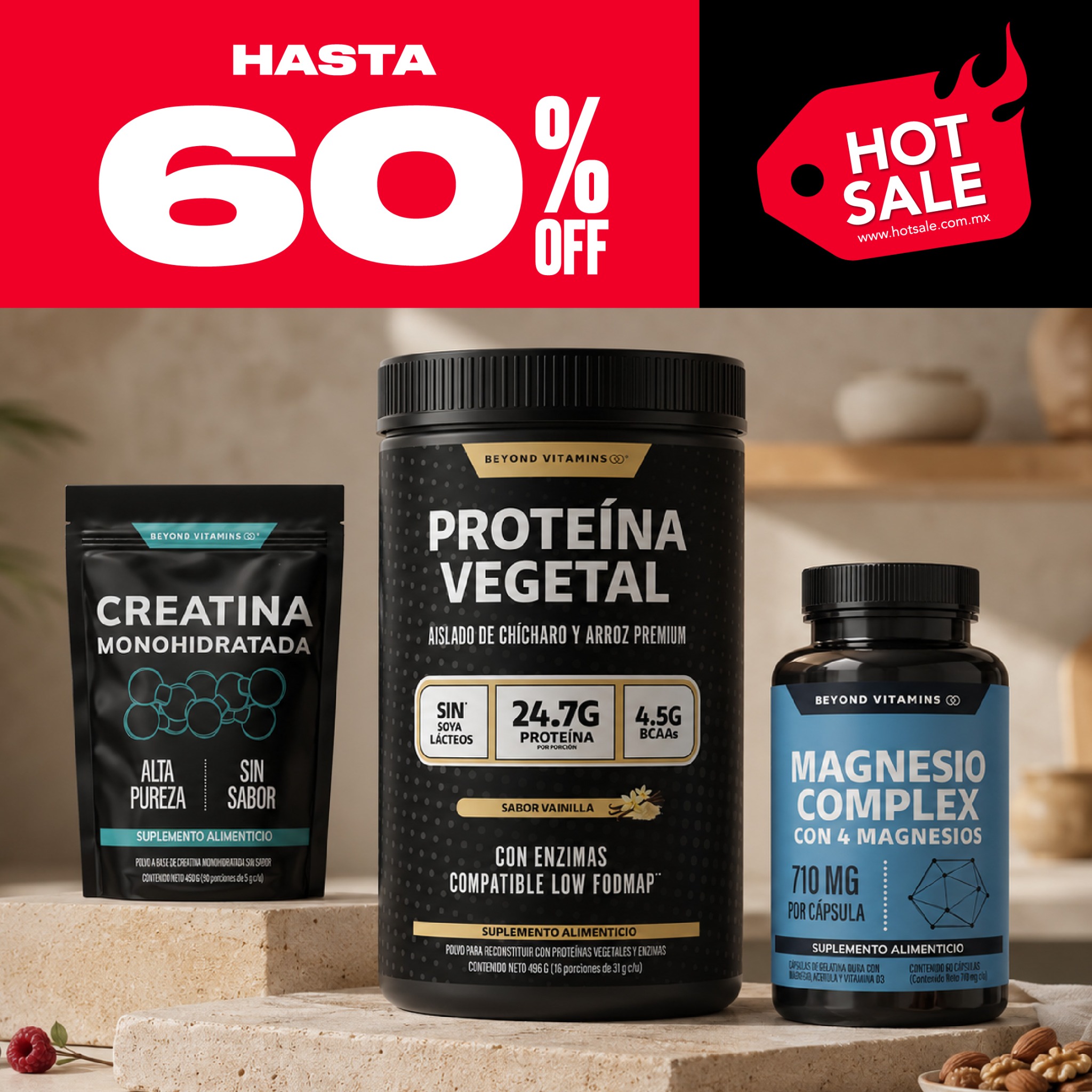 Beyond Vitamins Facebook ad