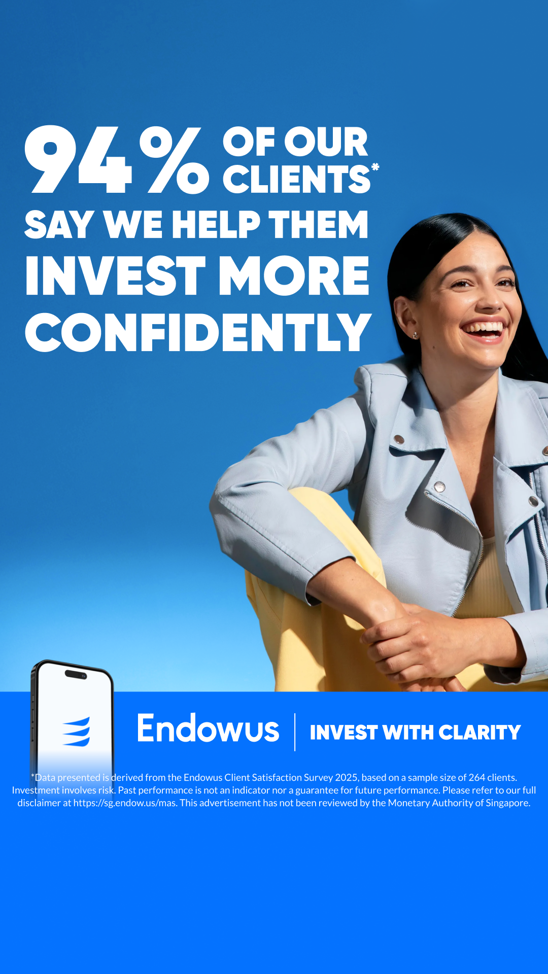 Endowus Facebook ad