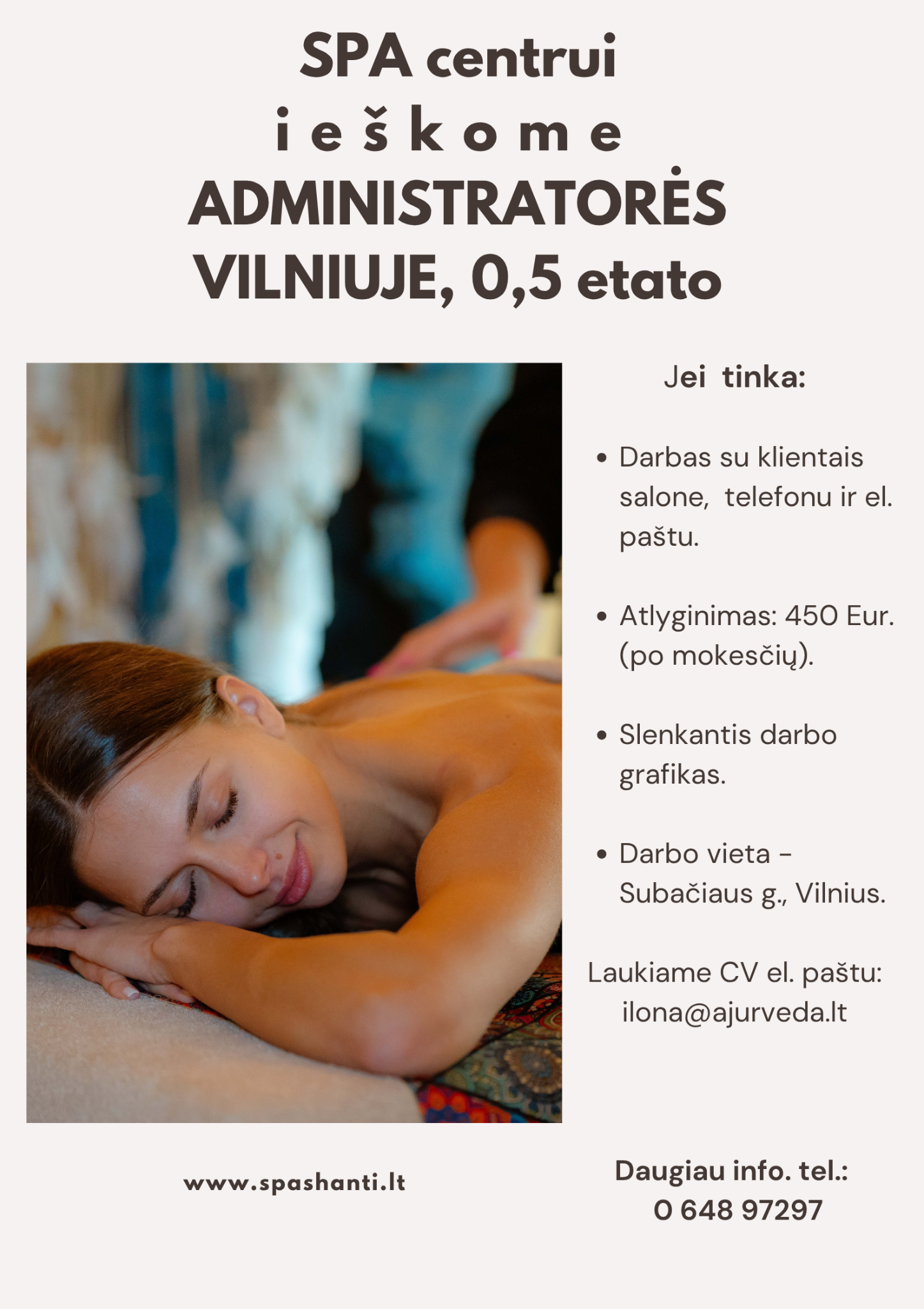 SPA Shanti & Delux SPA Facebook ad