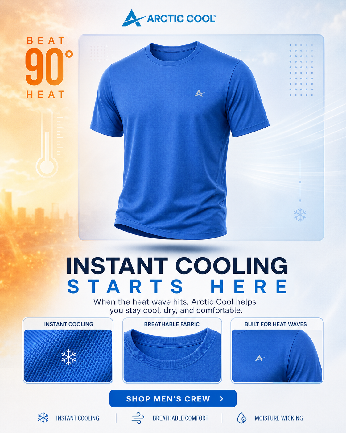 Arctic Cool Facebook ad