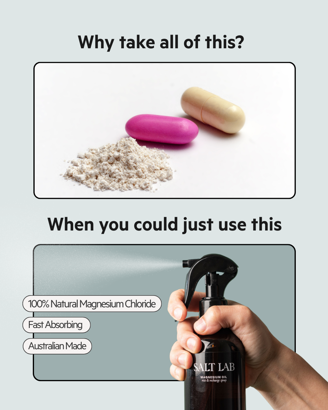 Salt Lab Facebook ad