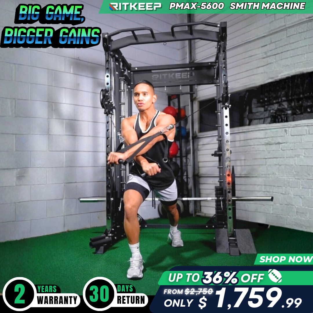 RitKeep Fitness Facebook ad: Build Your Home Gym Like a Pro