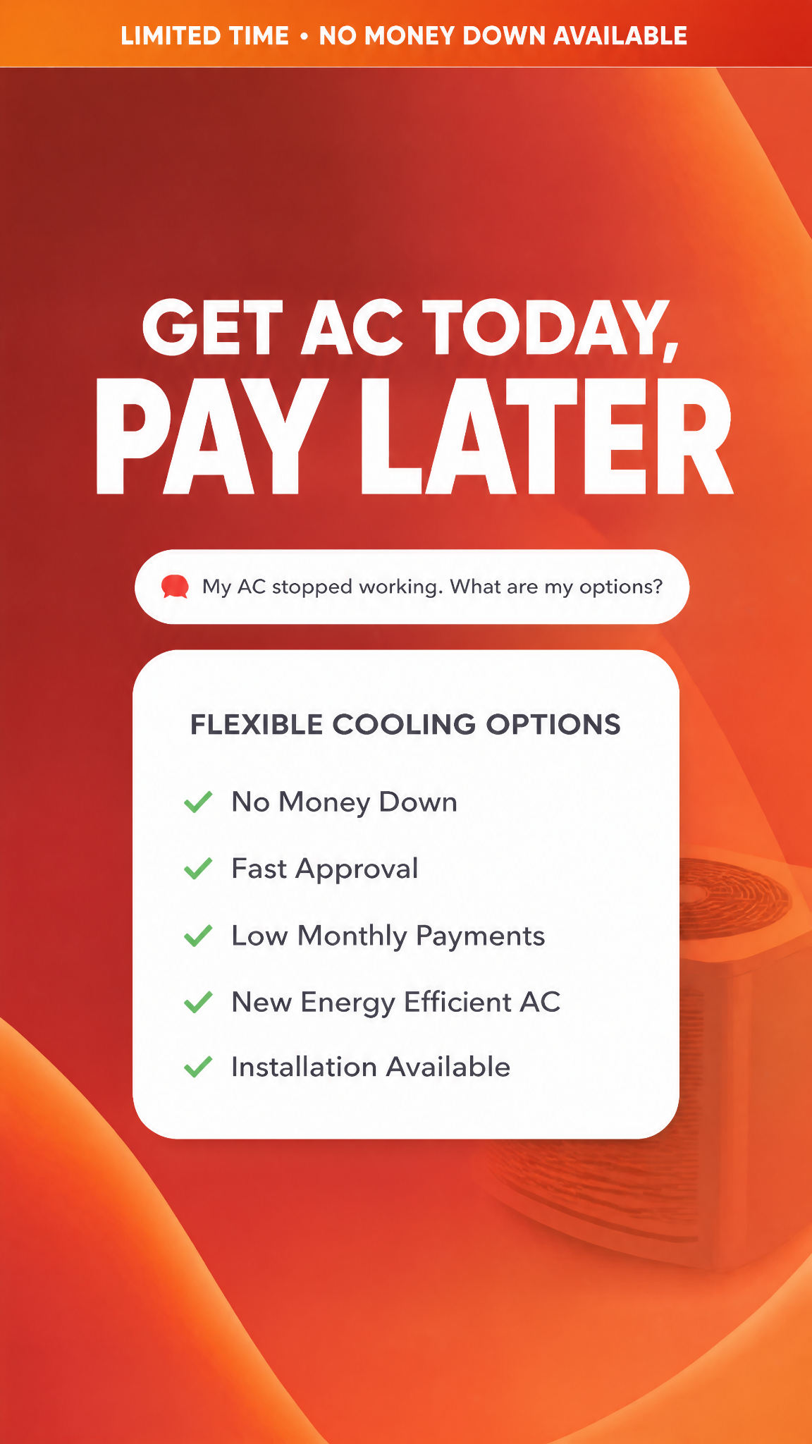 Semper Fi Heating and Cooling Facebook ad