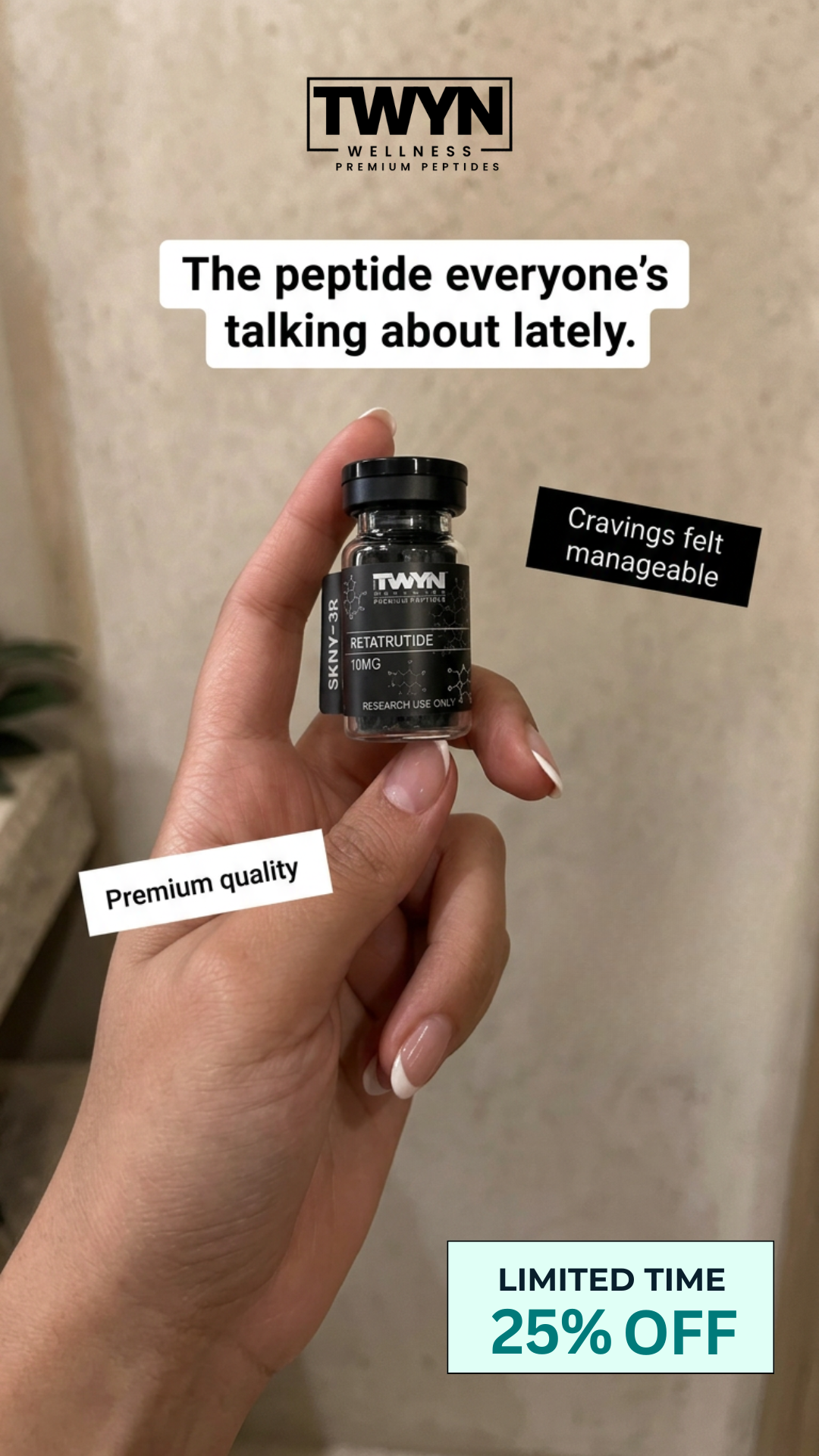 TWYN Wellness Facebook ad from Jun 3, 2026