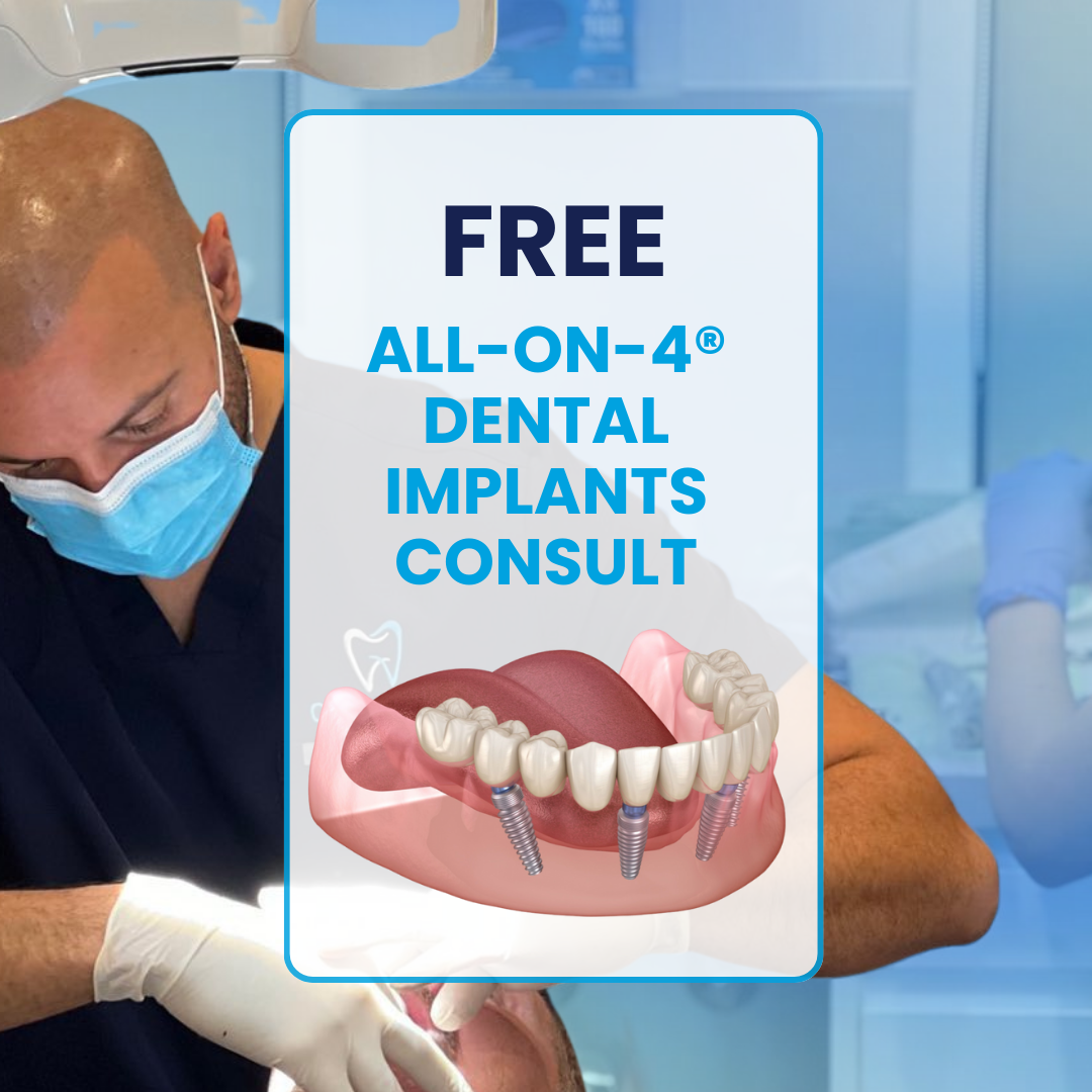 Casey Smiles Dental Clinic Facebook ad: S.E. Melbourne’s Top Choice for All-On-4 Smiles.