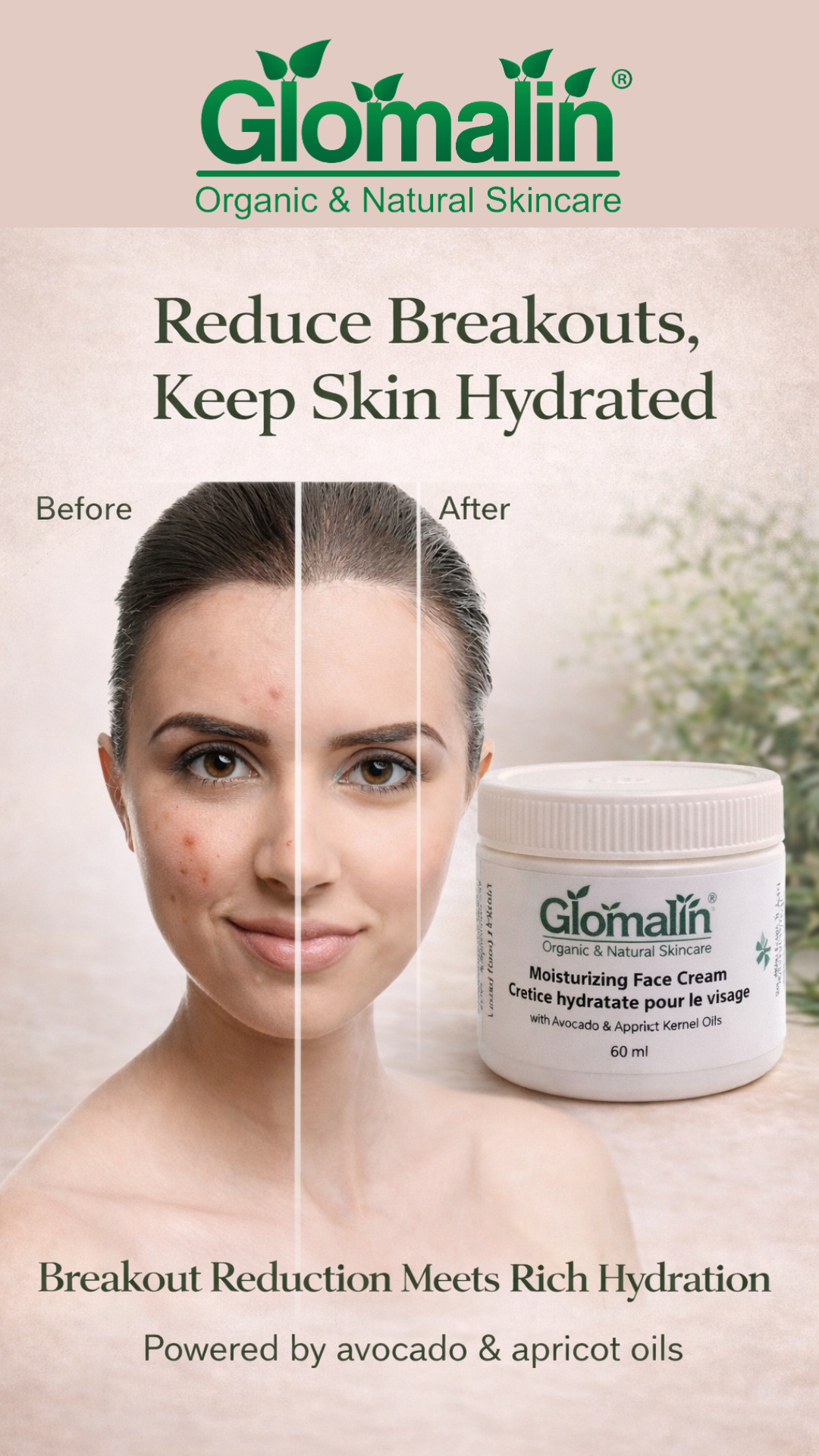 Glomalin Facebook ad