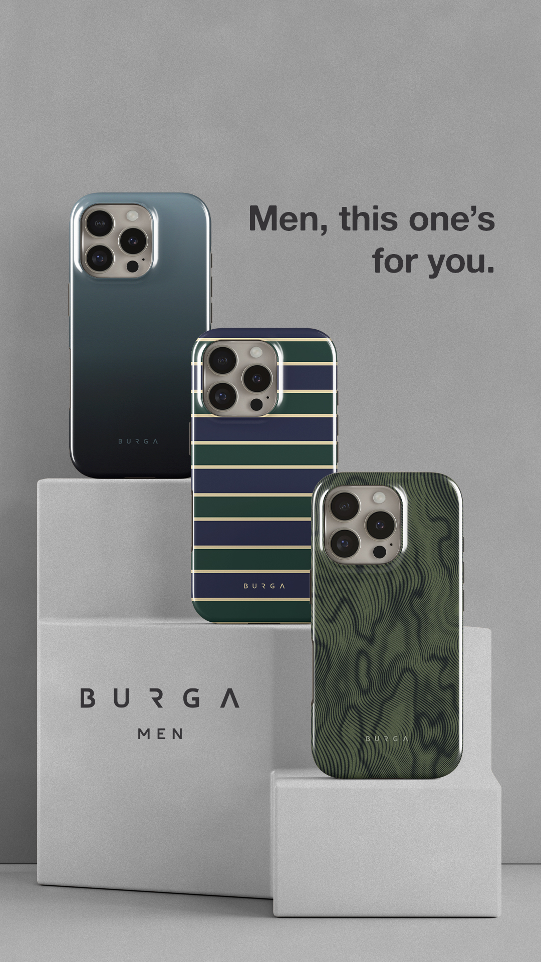BURGA Cases Facebook ad