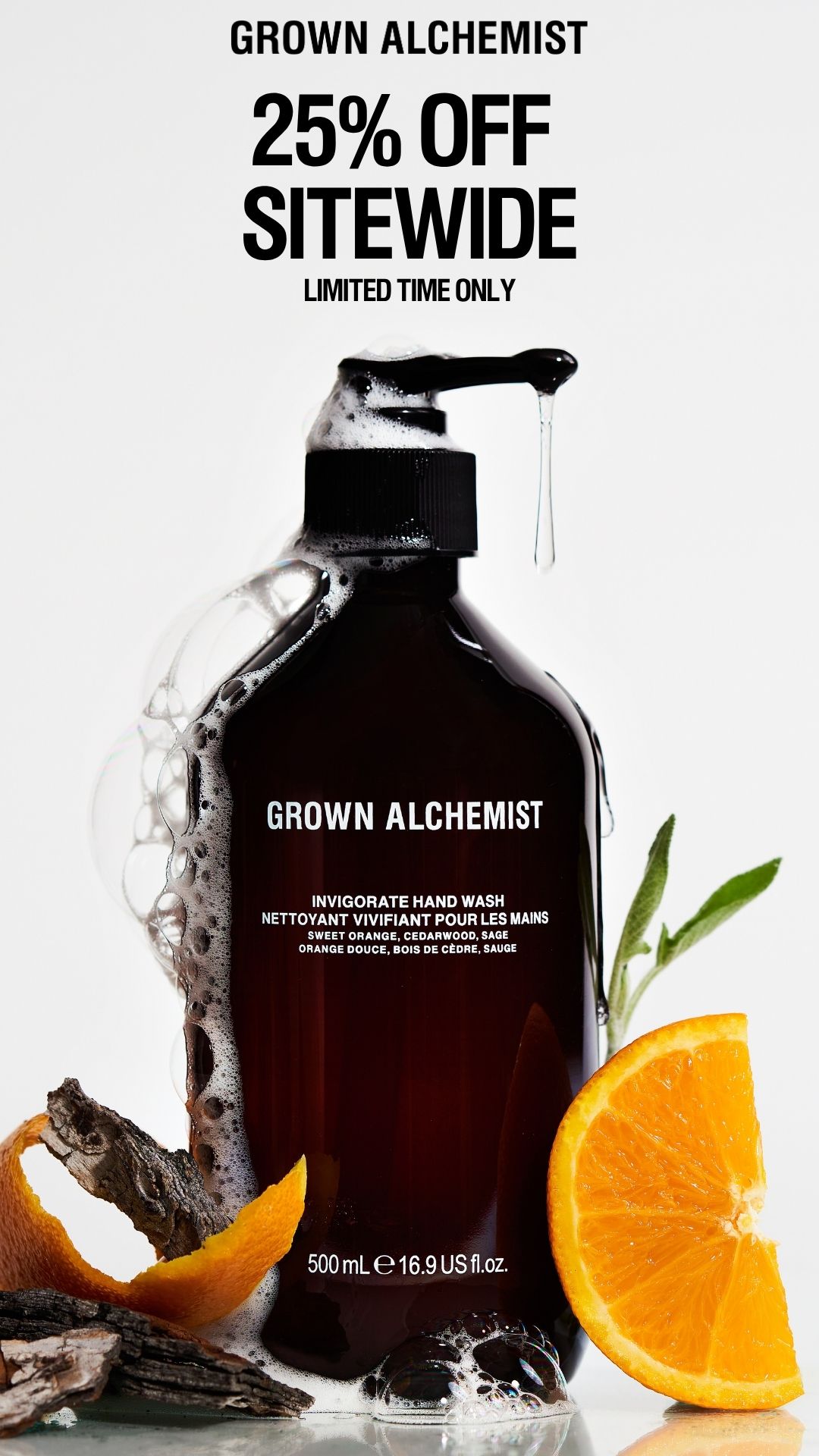 Grown Alchemist Facebook ad