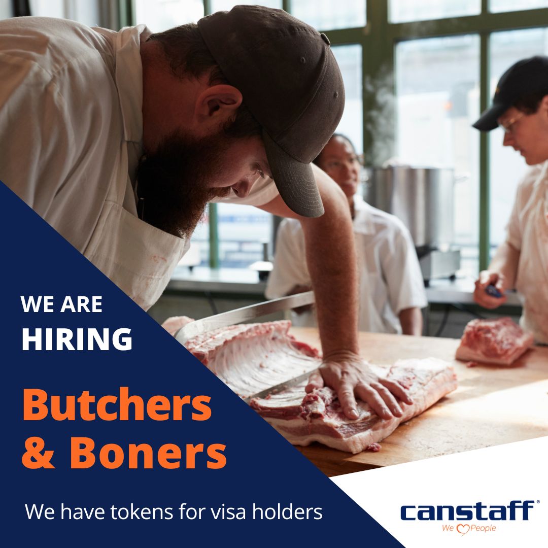 Canstaff Facebook ad: We need butcher or boners!