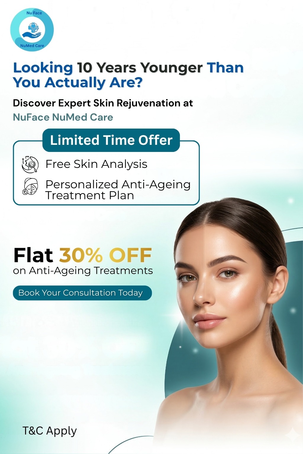 NuFace & NuMed Care Clinic Facebook ad