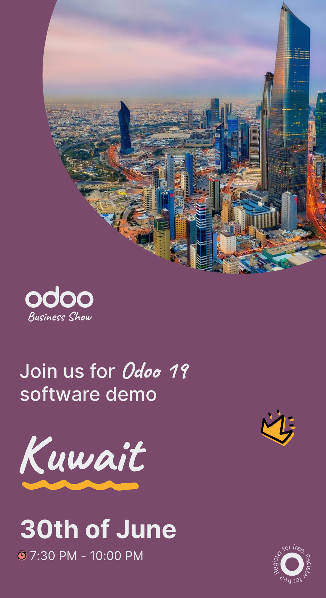 Odoo Facebook ad