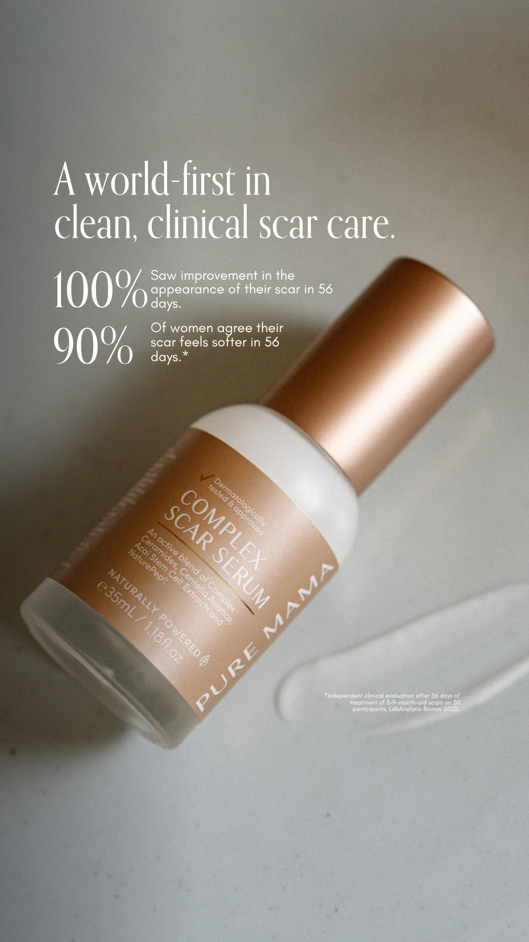 PURE MAMA Skincare Facebook ad