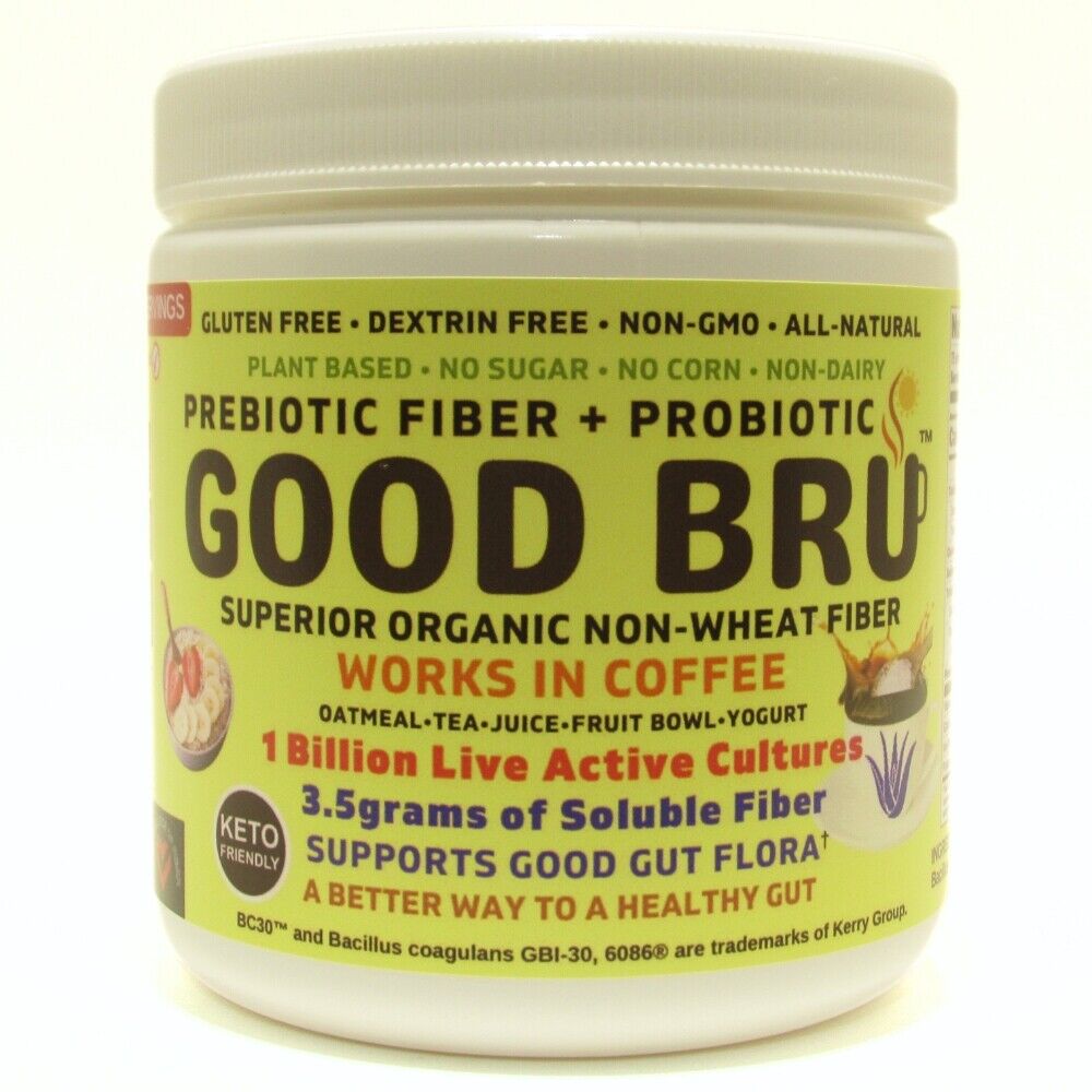 Wellness Magazine Facebook ad: Organic Prebiotic Fiber + Probiotic