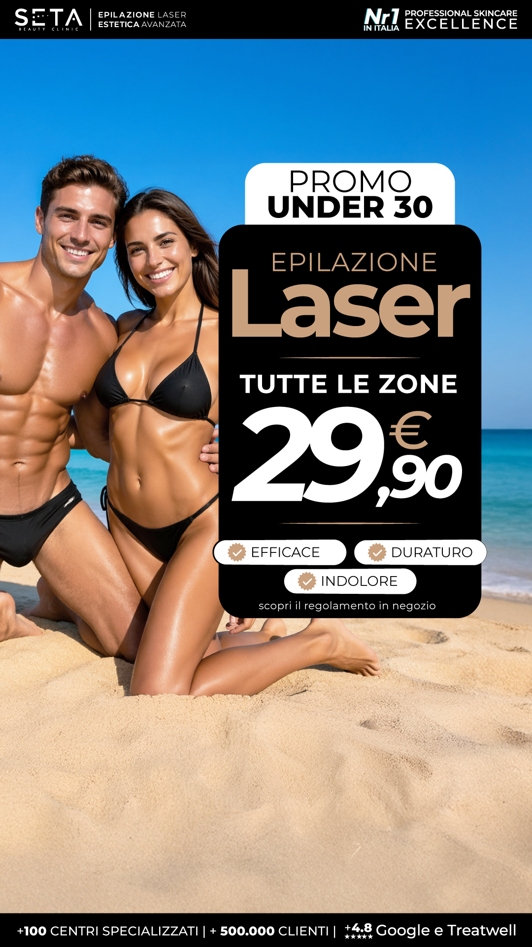 Seta Beauty Benevento Facebook ad from Apr 24, 2026