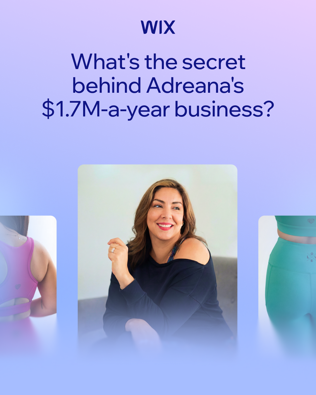 Wix Facebook ad