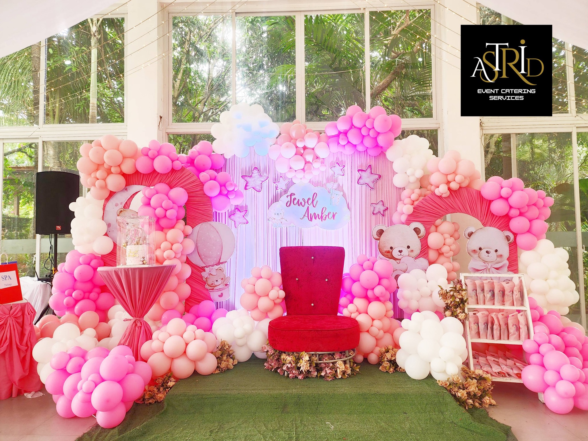 Astrid Event Catering Services Facebook ad: Beary special day for your little one!