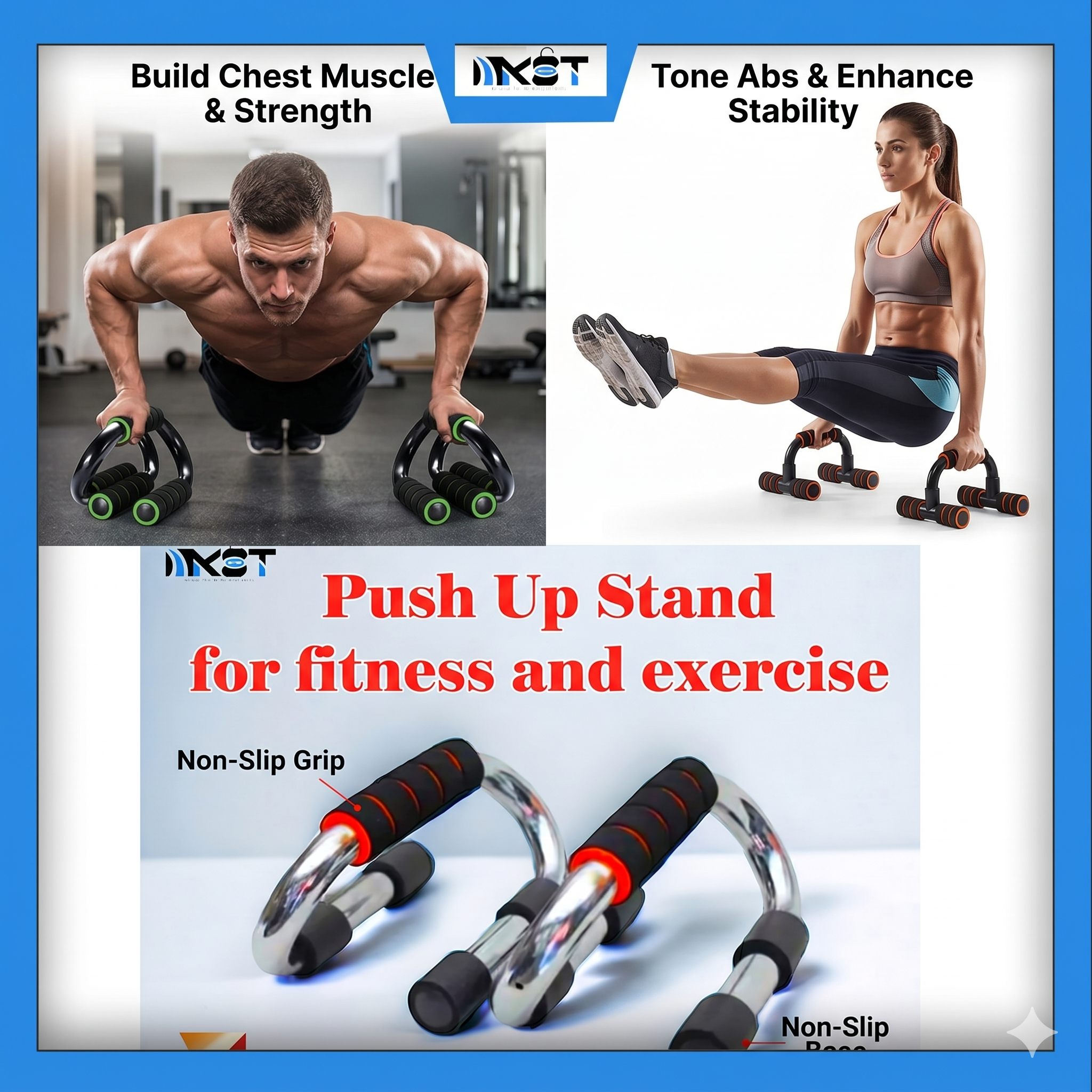 MKST MEDIA Facebook ad: Unlock New Push-up Power.