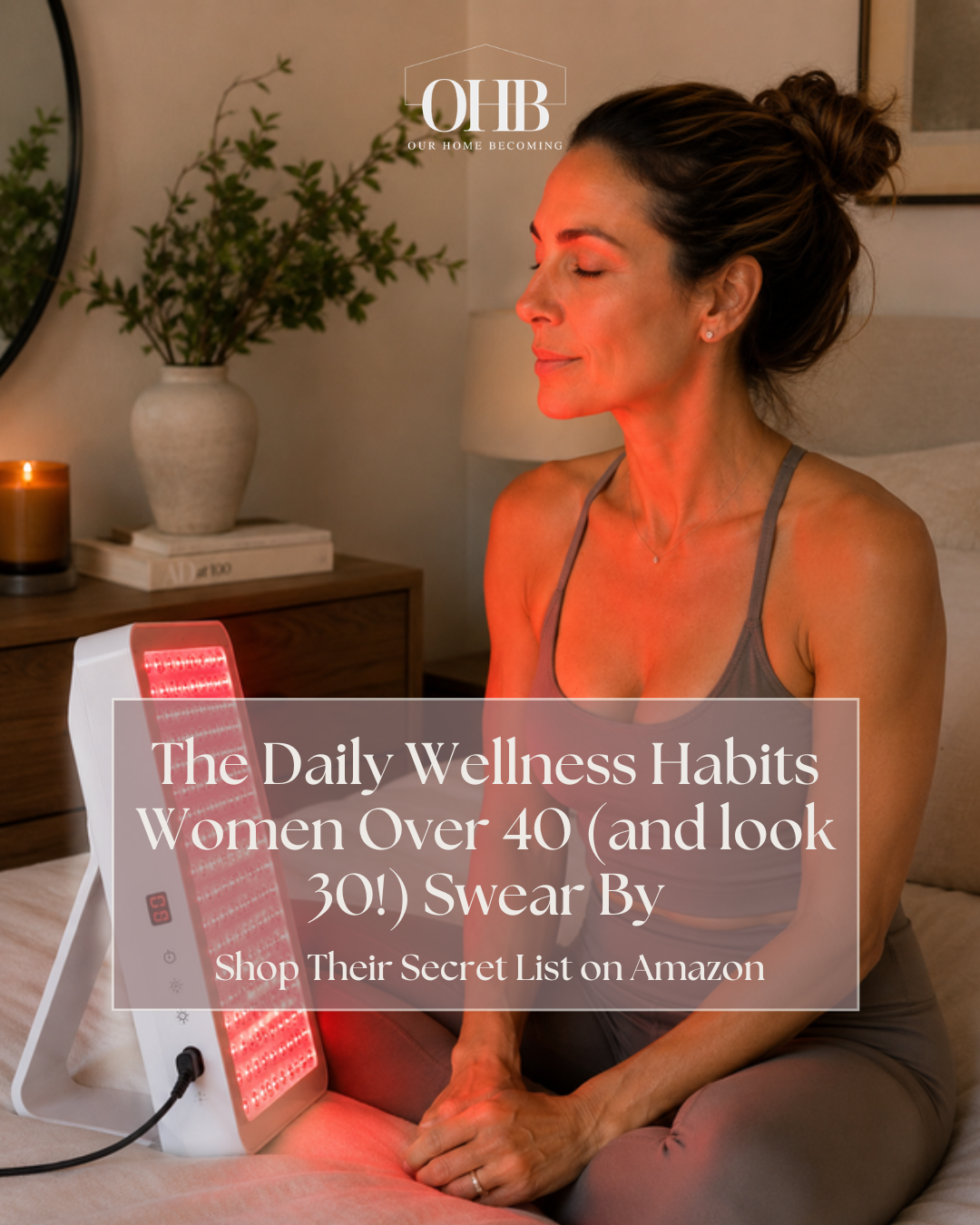 Our Home Becoming Facebook ad: Wellness Finds on Amazon