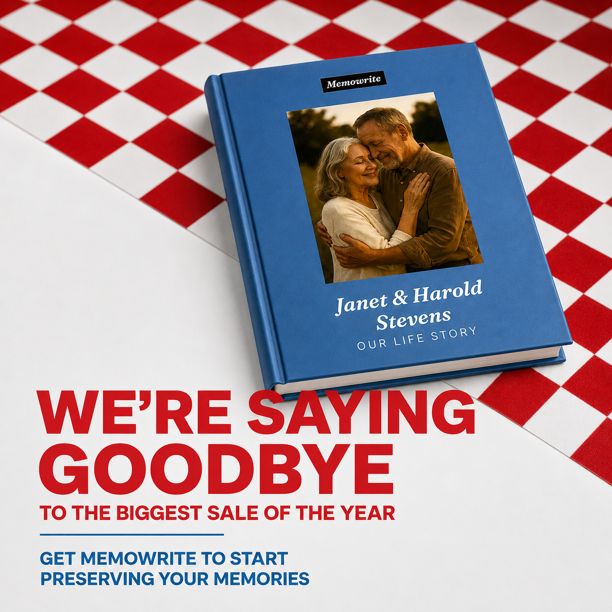 Memowrite Facebook ad