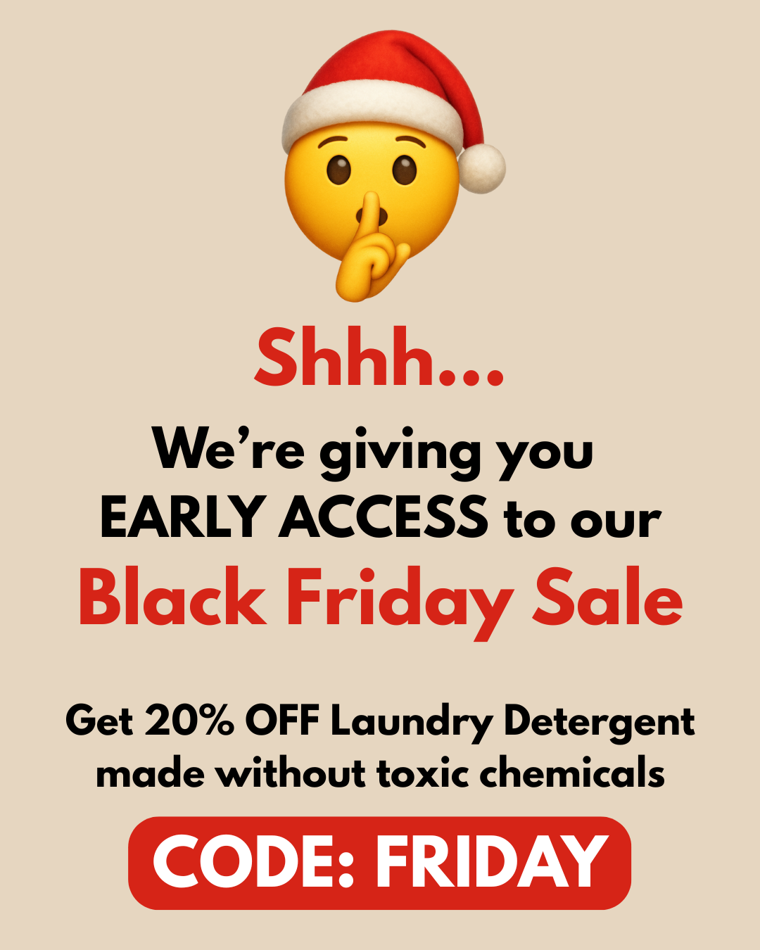 Clean People. Facebook ad