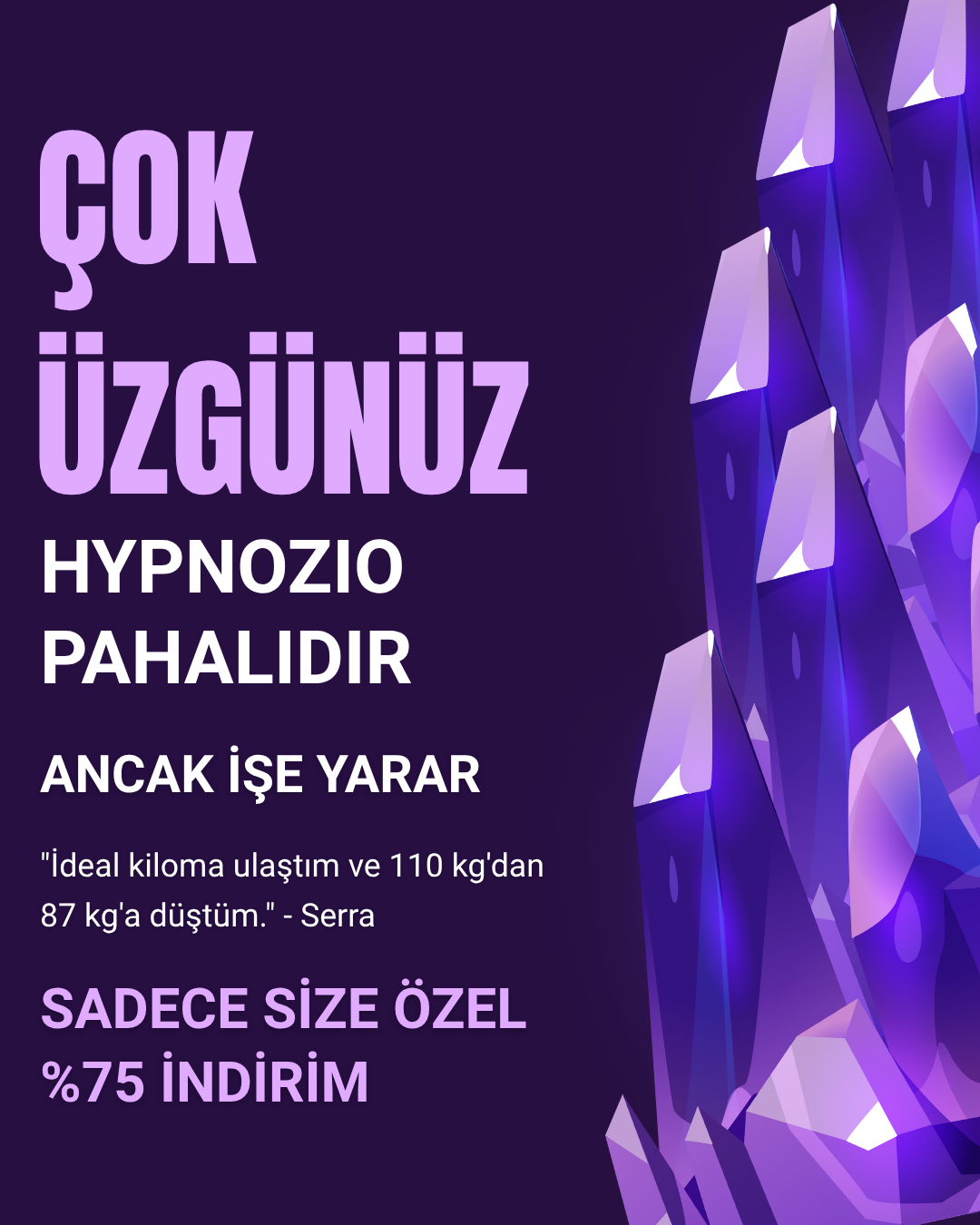 Hypnozio: power of hypnotherapy Facebook ad