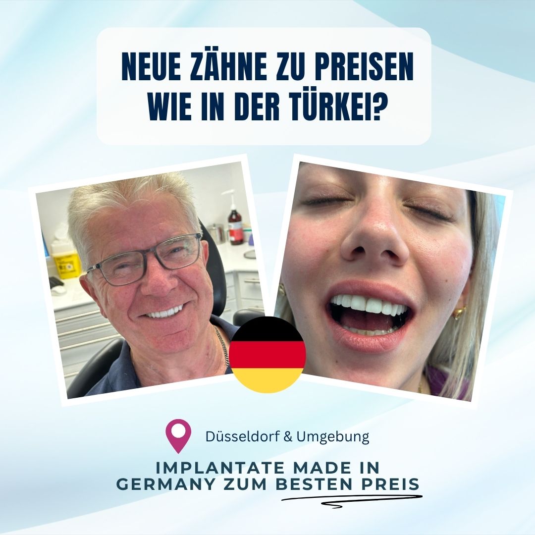 Dentapark's - Ihre Zahnärzte im Zentrum Düsseldorf Facebook ad from Aug 19, 2025