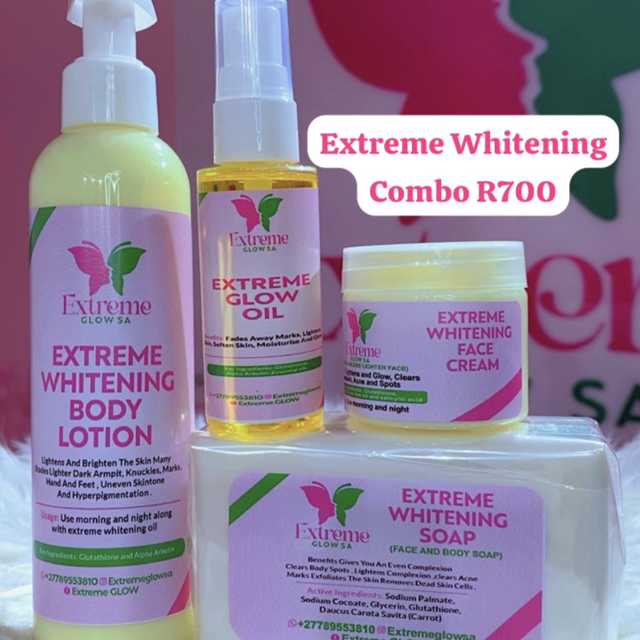 Extreme Glow Skin Facebook ad