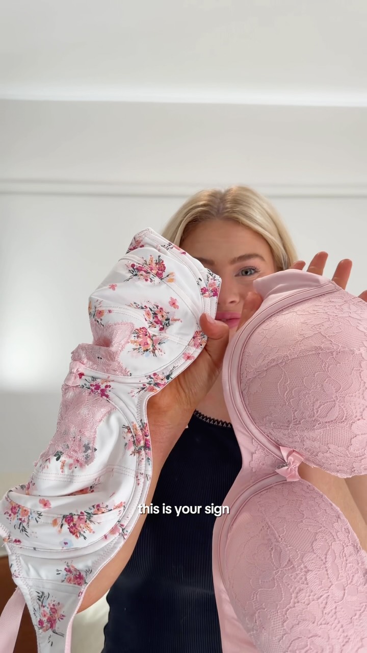 Tash Oakes Facebook ad: Some of my favourite bras as a fuller…