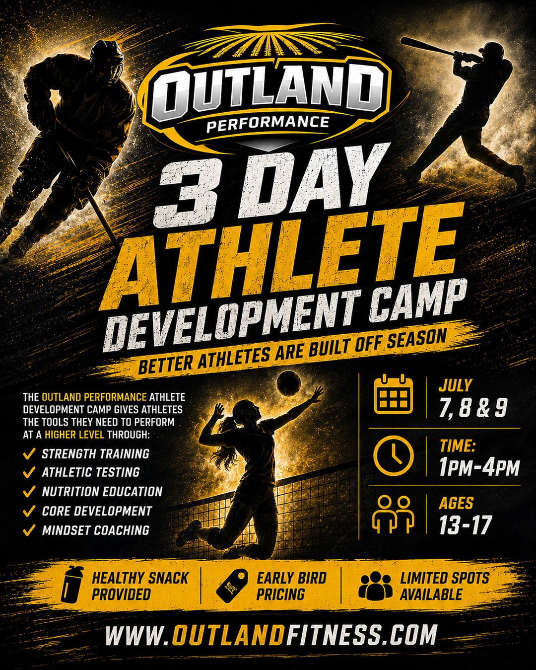Outland Health & Fitness Facebook ad