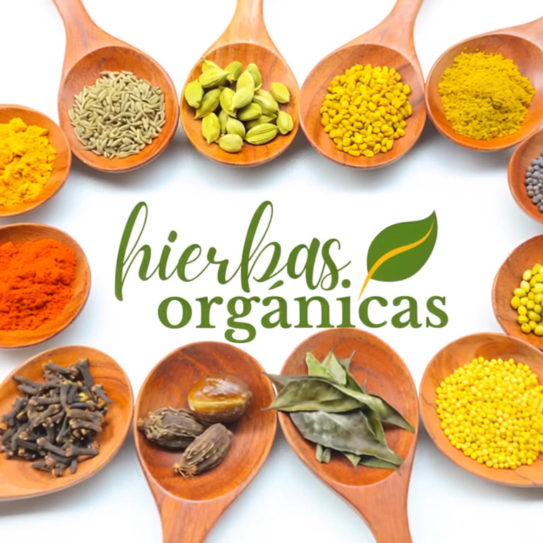 Hierbas Orgánicas Facebook ad: Sabor Auténtico, 100% Orgánico