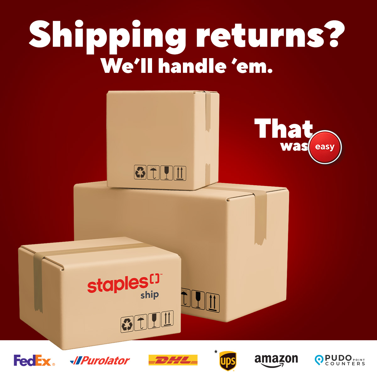 Staples Canada Facebook ad