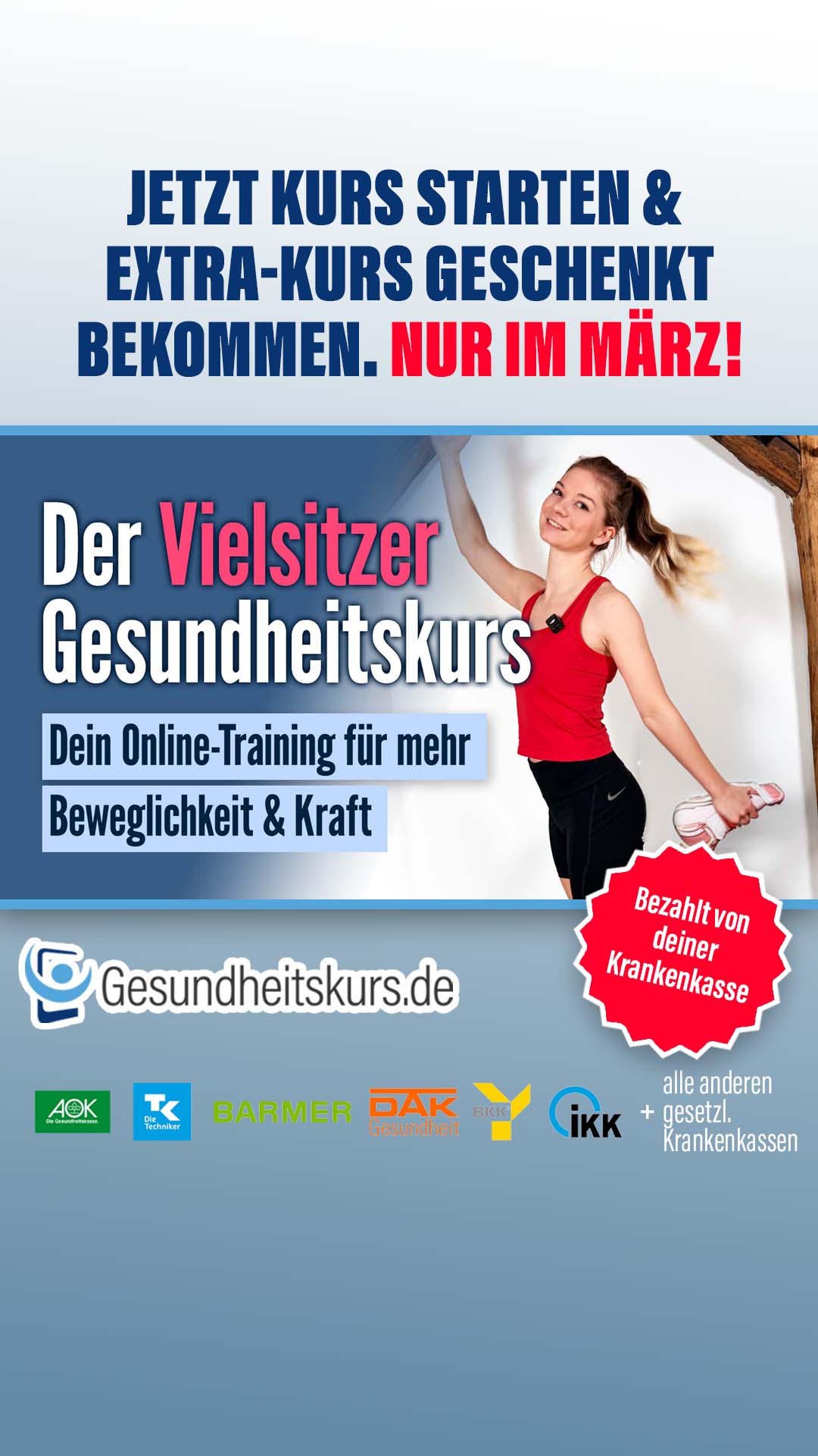 Gesundheitskurs.de Facebook ad