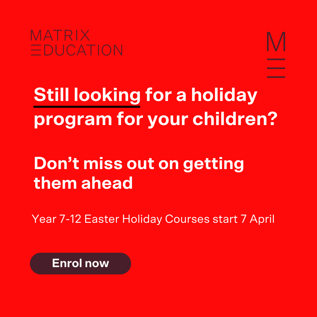 Matrix Education Facebook ad