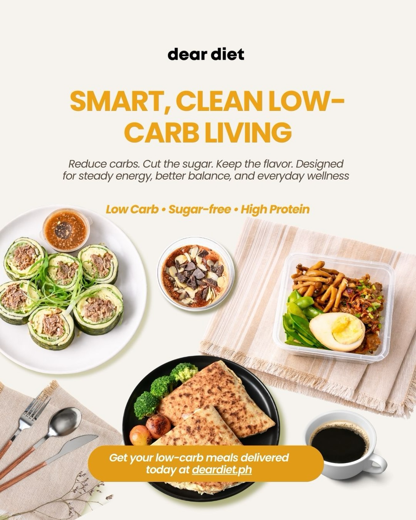 Dear Diet Delivery PH Facebook ad