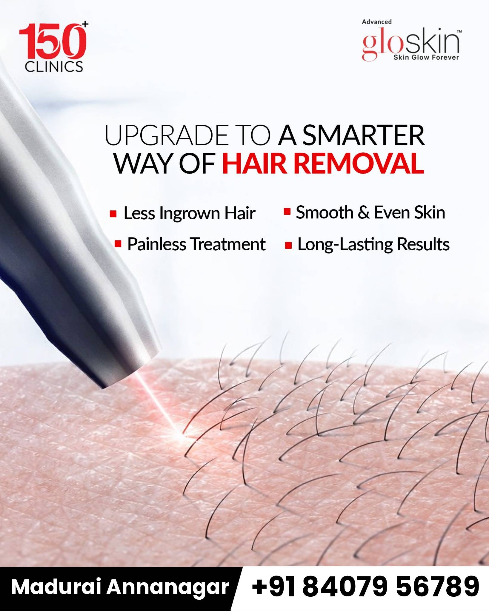 Advanced GroHair & GloSkin Madurai Facebook ad: Chat with us